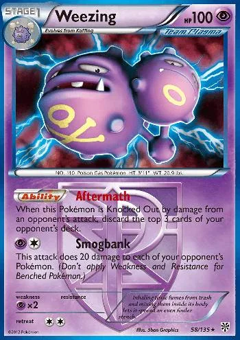 Weezing 58/135