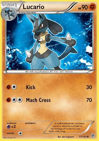 Lucario 77/135
