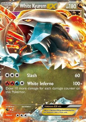 White Kyurem-EX 96/135