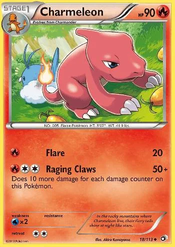 Charmeleon 18/113