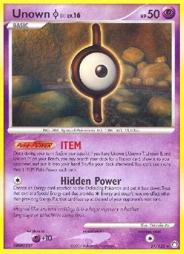 Unown I 37/123