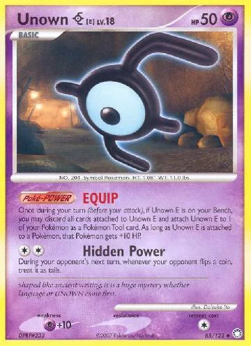 Unown E 65/123