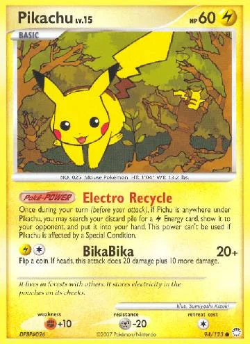 Pikachu 94/123
