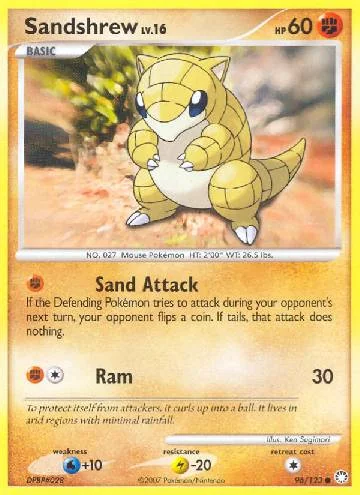 Sandshrew 96/123