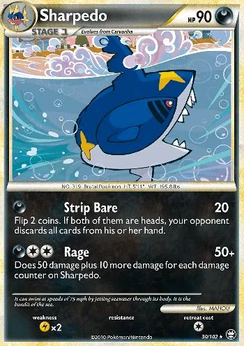 Sharpedo 30/102