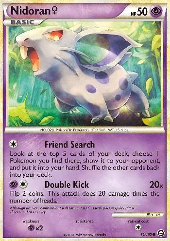 Nidoran Fêmea 69/102