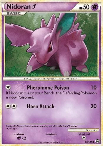 Nidoran Macho 70/102