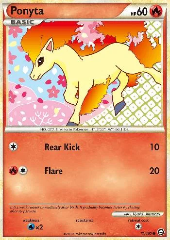 Ponyta 72/102