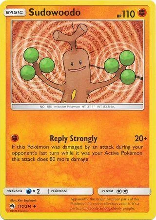 Sudowoodo 110/214