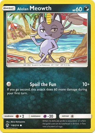 Meowth de Alola 118/214