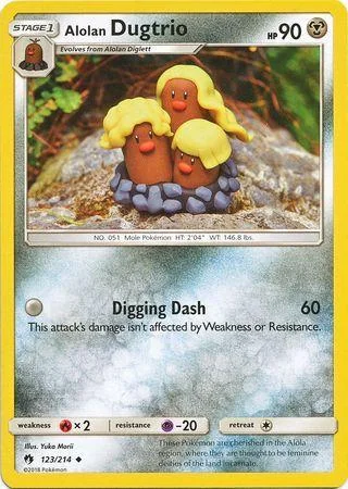 Dugtrio de Alola 123/214