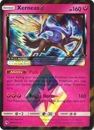 Xerneas Estrela Prisma 144/214