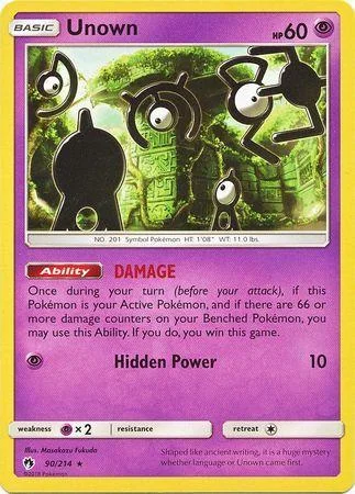 Unown 90/214