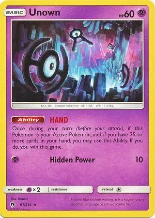 Unown 91/214