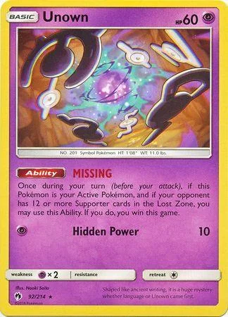 Unown 92/214