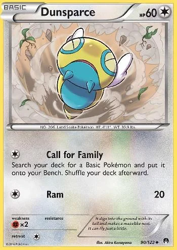 Dunsparce 90/122