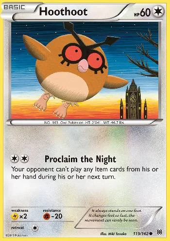 Hoothoot 119/162