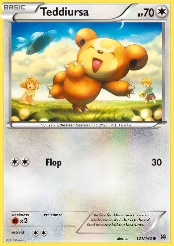 Teddiursa 121/162