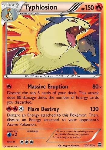 Typhlosion 20/162