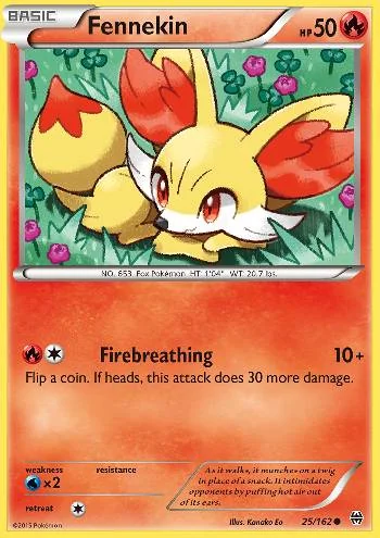 Fennekin 25/162
