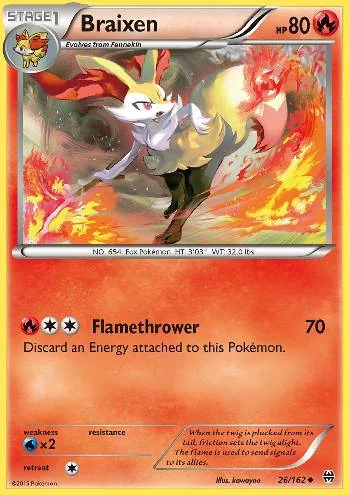 Braixen 26/162