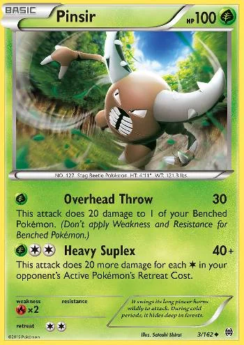 Pinsir 3/162