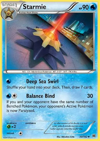 Starmie 30/162