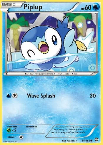 Piplup 36/162