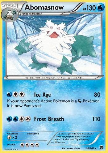 Abomasnow 40/162