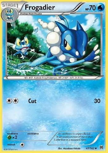 Frogadier 47/162