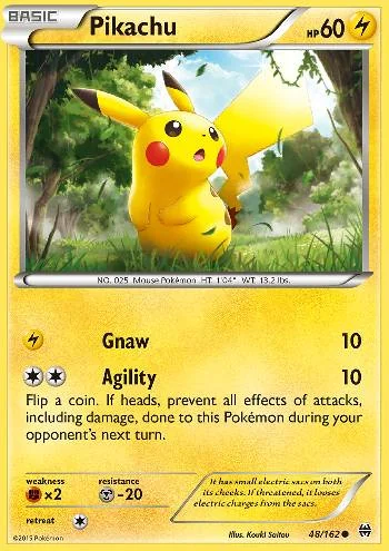 Pikachu 48/162