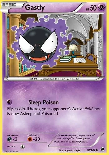 Gastly 58/162