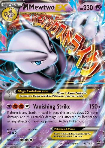 M Mewtwo-EX 63/162