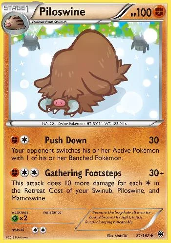 Piloswine 81/162