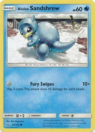 Sandshrew de Alola 28/156