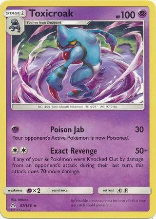 Toxicroak 57/156