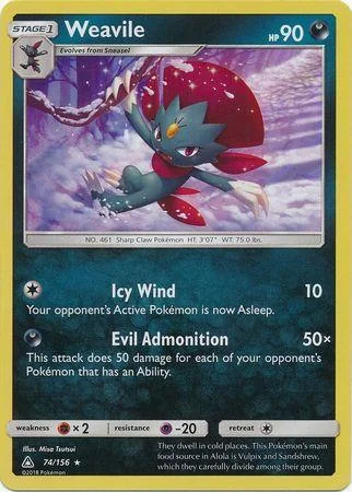 Weavile 74/156