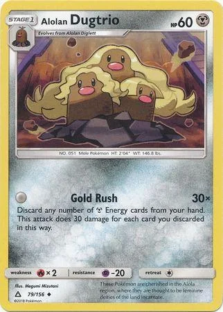 Dugtrio de Alola 79/156
