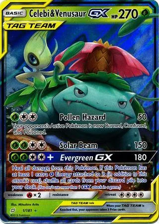 Celebi e Venusaur-GX 1/181