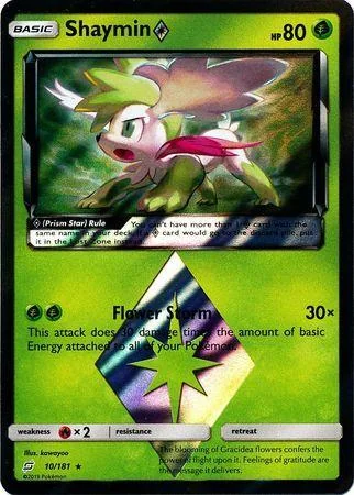 Shaymin Estrela Prisma 10/181
