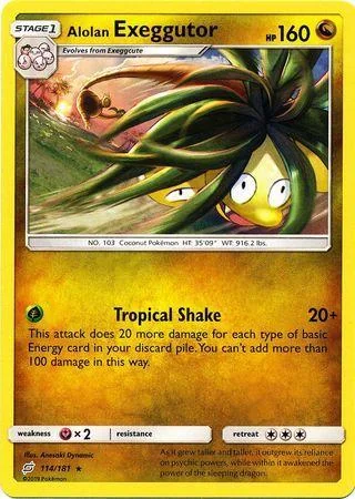 Exeggutor de Alola 114/181
