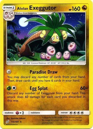 Exeggutor de Alola 115/181