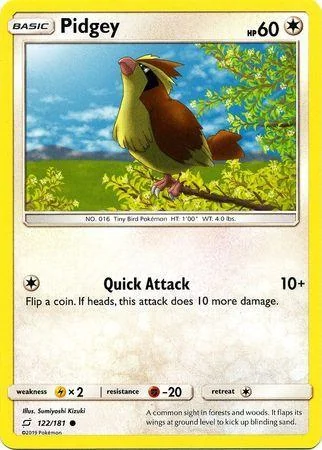Pidgey 122/181