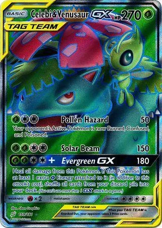 Celebi e Venusaur-GX 159/181