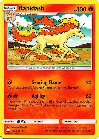 Rapidash 18/181