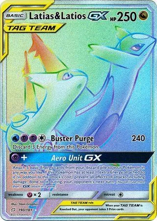 Latias e Latios-GX 190/181