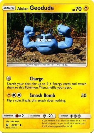 Geodude de Alola 35/181