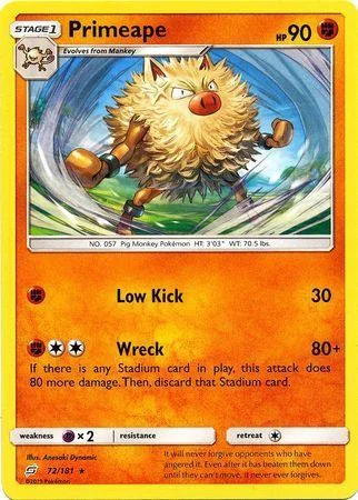 Primeape 72/181