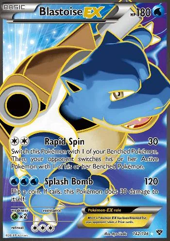 Blastoise-EX 142/146
