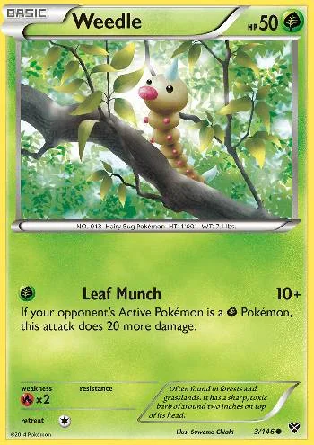 Weedle 3/146